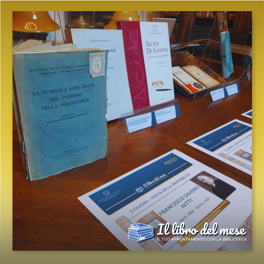 MIsocialTW's tweet photo. Il Ministero celebra la #FestadellaRepubblica con unโesposizione di volumi dedicata allโanniversario del #2giugno.
I testi saranno in mostra presso la Biblioteca, da oggi fino al prossimo 23 giugno, nellโambito dellโiniziativa โIl #librodelmeseโ.
โถ https://t.co/AYT8QmORig https://t.co/l4AttMHvRx