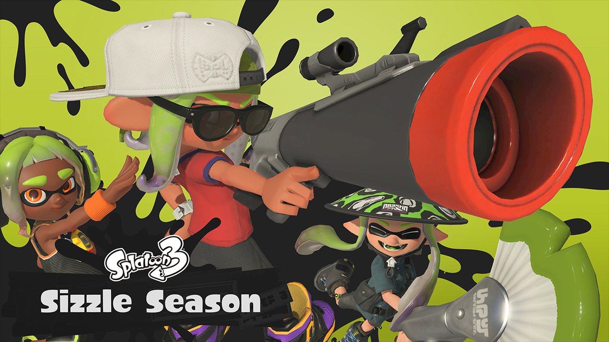 The wait is over—Sizzle Season is here! At SRL, we're putting research on hold for a little bit while we dive into all the new updates the season has to offer, from fresh gear to Challenges and beyond. Happy splatting!