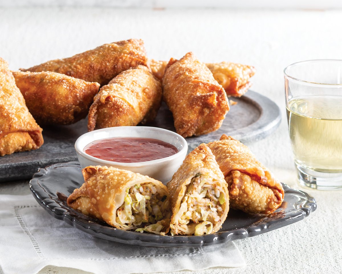 Spicy boudin packs a delicious punch in these appetizers! bit.ly/2YQpXr9

#boudin #eggrolls #appetizers #easyrecipe #Louisianacookin