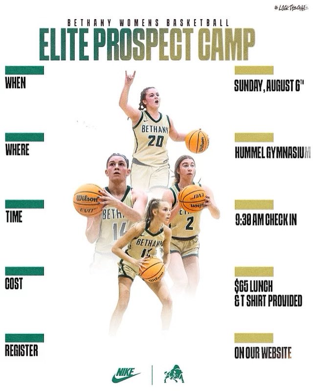 ‼️SAVE THE DATE‼️ 

Join us for our 2nd annual Elite Prospect Camp!! 

Come show us what you got while learning from our players and staff 💪🏽

Spots are limited!! 👀
Copy the link to sign up ⬇️⬇️⬇️
bit.ly/EliteProspectC…

#TheBethanyWay #BisonBallers #AllIn