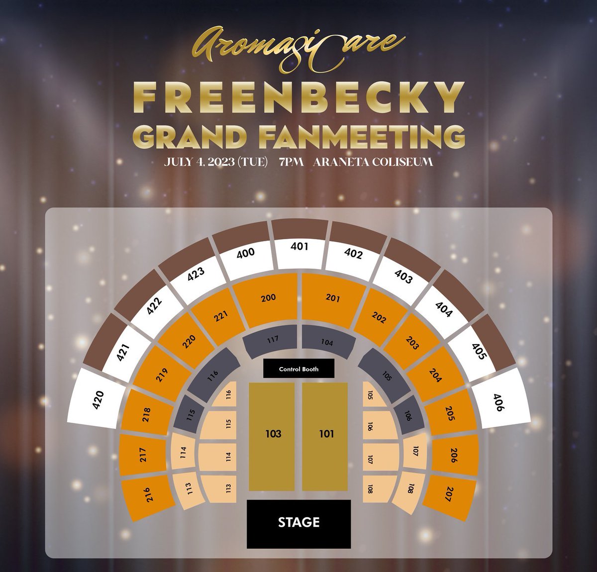 #FreenBeckyAromagicare seats availability UPDATE 
as of: