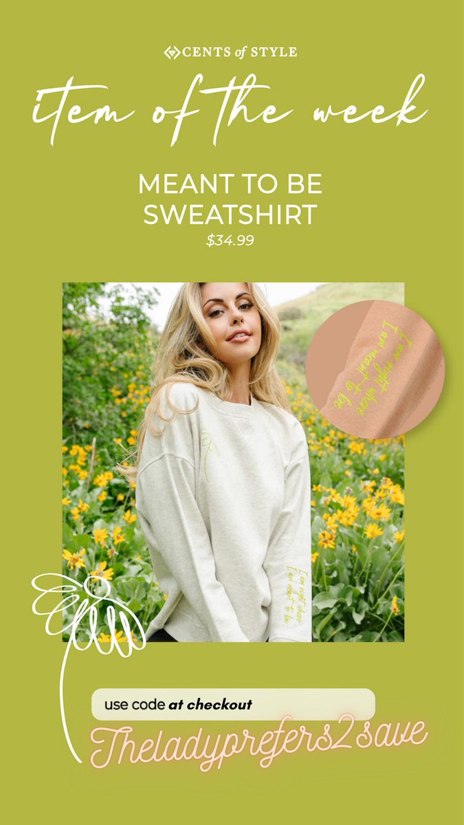 LDYPrefers2Save's tweet image. Have you seen @CentsofStyleLLC's new sweatshirts? These shirts are the perfect weight for spring and warm summer nights, too. Use promo code THELADYPREFERSTOSAVE to snag a shirt for only $34.99 shipped on mycentsofstyle.com! #affiliate #centsofstyle #minimalist #summer2023