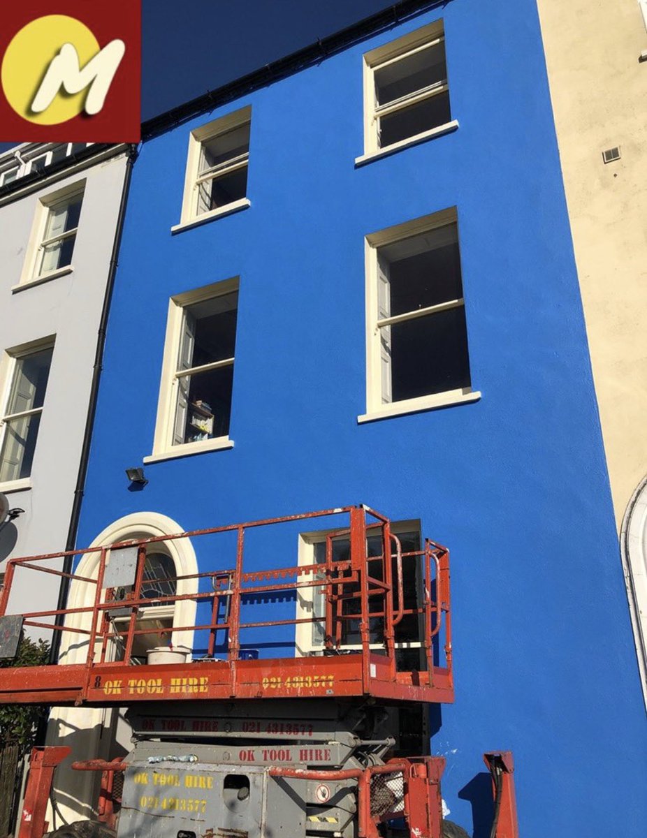 McLoughlinSon's tweet photo. Throwback to the decoration to this residence a few years ago #tbt #throwbackthursday #externaldecoration #oktools #cork #corkcitycentre #corkcity https://t.co/TPpq8t0Ht1