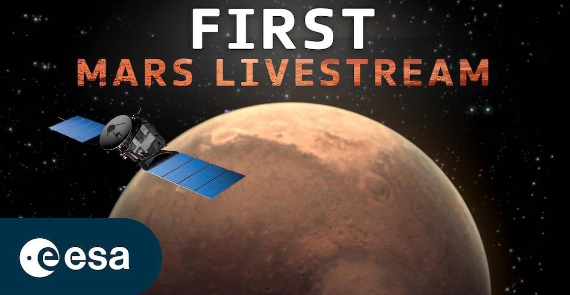 ¡Atención, amantes de la #ExploraciónEspacial! 

La @esa transmitirá en vivo desde #Marte gracias a la nave espacial #MarsExpress

Transmisión mañana 9:00 am hora de #Colombia

Puedes verla en este enlace:

👉youtube.com/live/4qyVNqeJ6…

@planetariobta @PlanetarioMed