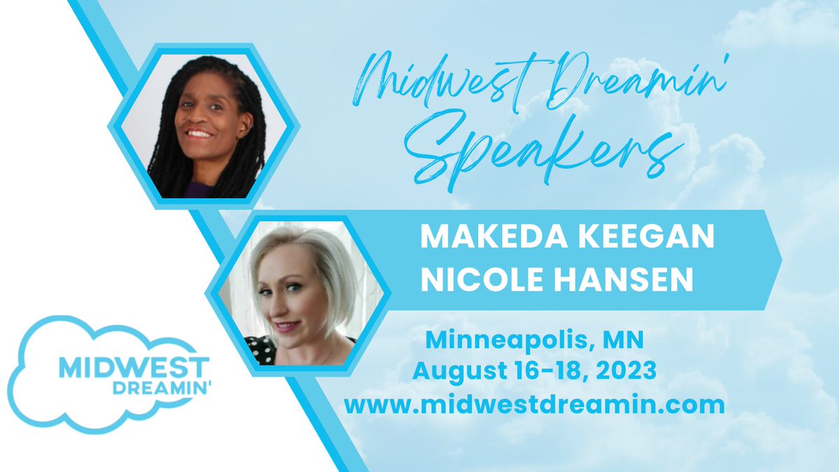 Join Makeda Keegan and  Nicole Hansen as they share insights on navigating AI in the Salesforce ecosystem. Join ‘The Salesforce Product Professional's Guide to Navigating AI' session at #MWD23. 🚀🔍 #Salesforce #AI #TrailblazerCommunity <a href="/TheNicoleHansen/">Niki Hansen ☁️⚡</a> <a href="/makedawk/">Makeda Warren Keegan</a> <a href="/MidWest_Dreamin/">Midwest Dreamin'</a>