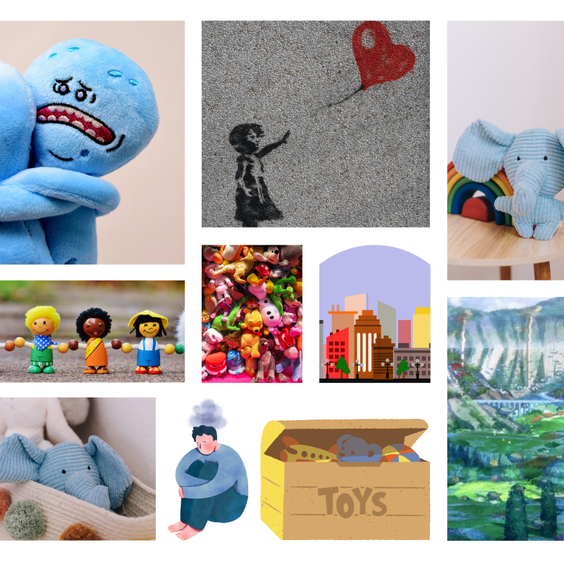 PointsTangent's tweet photo. TOY STORY x I’LL ALWAYS COME BACK TO YOU

Distance doesn't always make the heart grow fonder. Especially when you're a plushie who doesn't know what distance means. How's a tiny elephant gonna survive? A tale of finding new friends when others outgrow you.

#KidLitPit #C #F #POC https://t.co/a58siusYL8