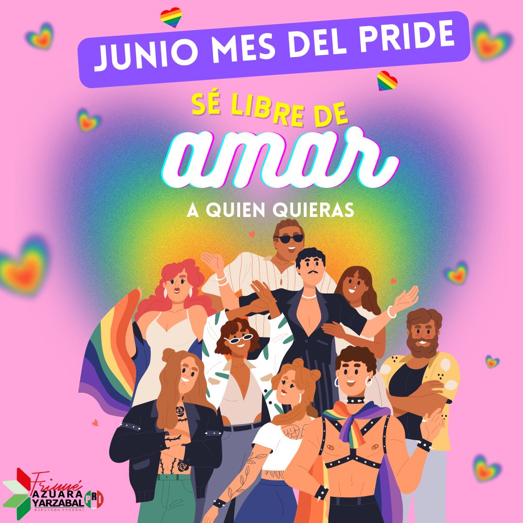 frinne_azuara's tweet photo. El Mes del Orgullo LGBT+ es un recordatorio para continuar trabajando en favor de la Comunidad de la Diversidad. Sigamos luchando por un mundo de iguales, respeto y amor. ¡Siéntete orgulloso, orgullosa y orgullose de ser quien eres! 🏳️‍🌈 https://t.co/b4oU5ypTbQ