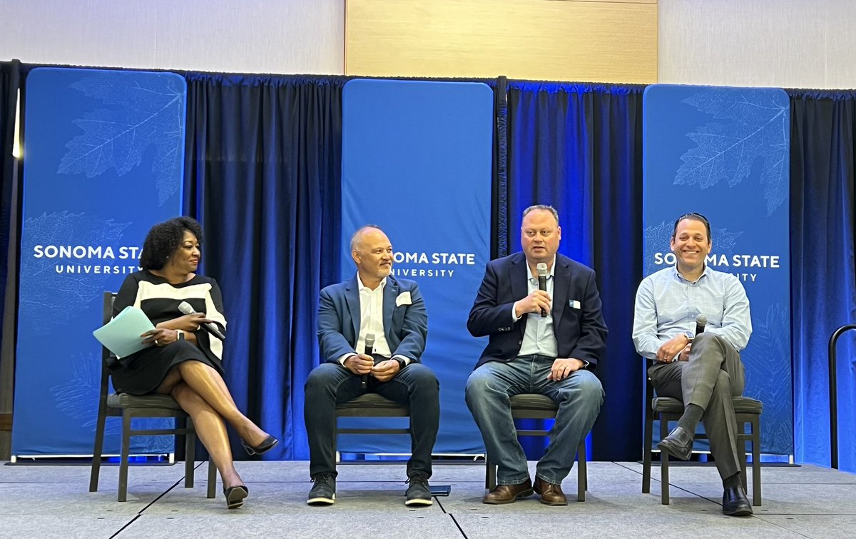 RIOPEREZ's tweet photo. @SSU_1961 @NBBJ Economic Outlook. @SSU_Alumni is part of the answer to workforce challenges facing our region and state. #Nomarising https://t.co/2TrEhdL8bz