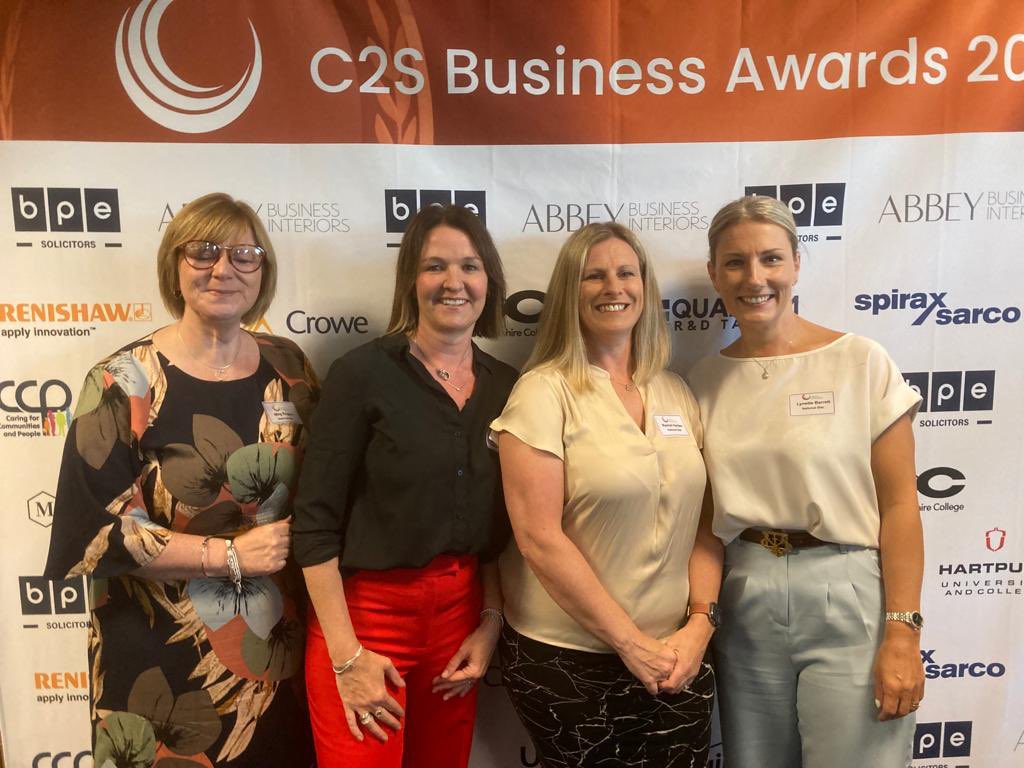 Excited to be meeting other #C2SAwards23 finalists for drinks @BPE_Solicitors tonight! Chuffed to have reached the shortlist in two coveted awards - employer of the year (£15m+) and employee engagement @Circle2Success