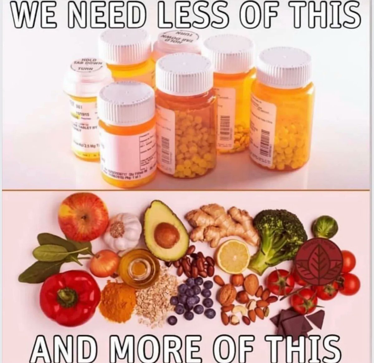 More fruits and vegetables inevitably would equal less prescriptive drugs #nutrition #wellness #wellnessblog #plantbased #plantmedicine #healthyself #foodismedicine #fruit #vegetables #water #rest #exercise #wellnesswarrior #healthylivingtips #healingwithfood #healthylifestyle