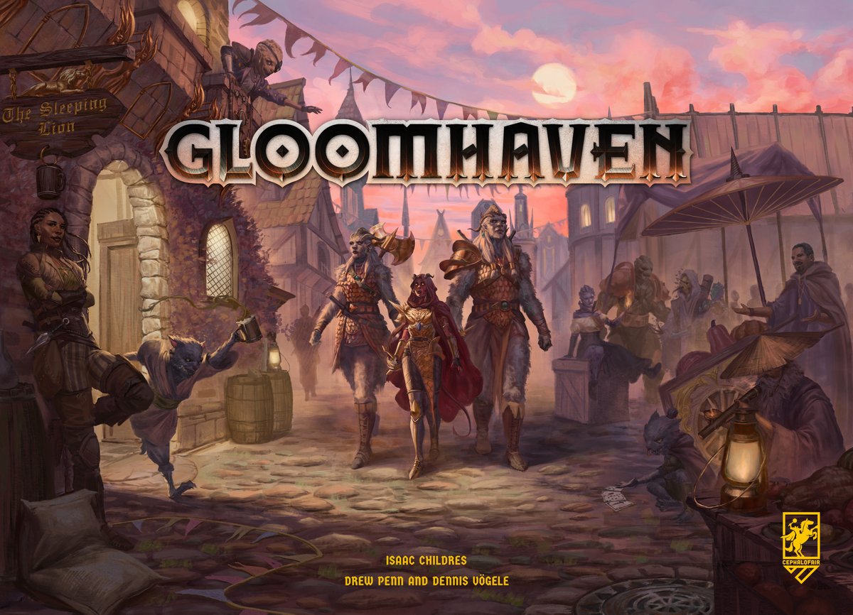 Gloomhaven: Second Edition is coming from Isaac Childres and  @Cephalofair in 2024, with a crowdfunding campaign on @BackerKit scheduled in June 2023.

Details boardgamegeek.com/blogpost/148391 —WEM