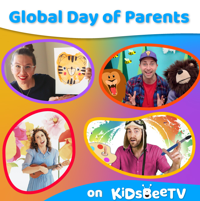 Celebrate the Global Day of Parents with KidsBeeTV! 🎉✨

Discover amazing shows created by parents who turned their passion into captivating content for kids: Lulumake, Mayta the Brown Bear, Gus Plus Us, and Danny Go.

#parentcreators #kidsapps