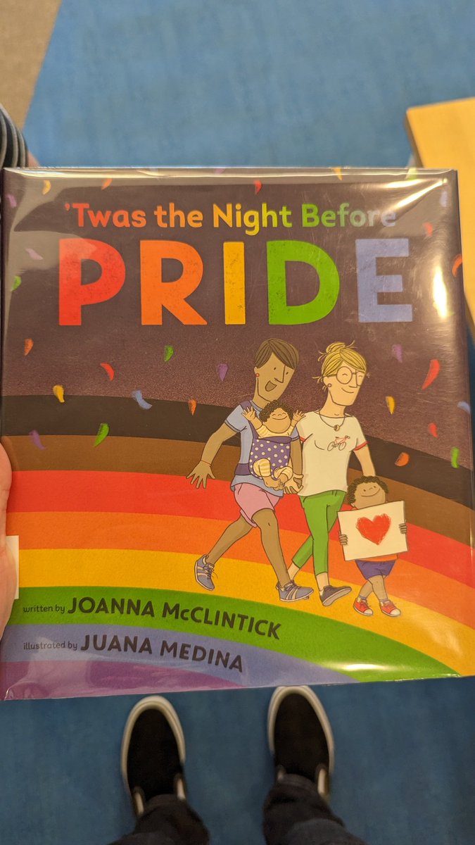 Found this children's book at the local library just in time to kick off #PrideMonth with the kids.

Shout out @jmc_clintick & @juanamedina for this gem.