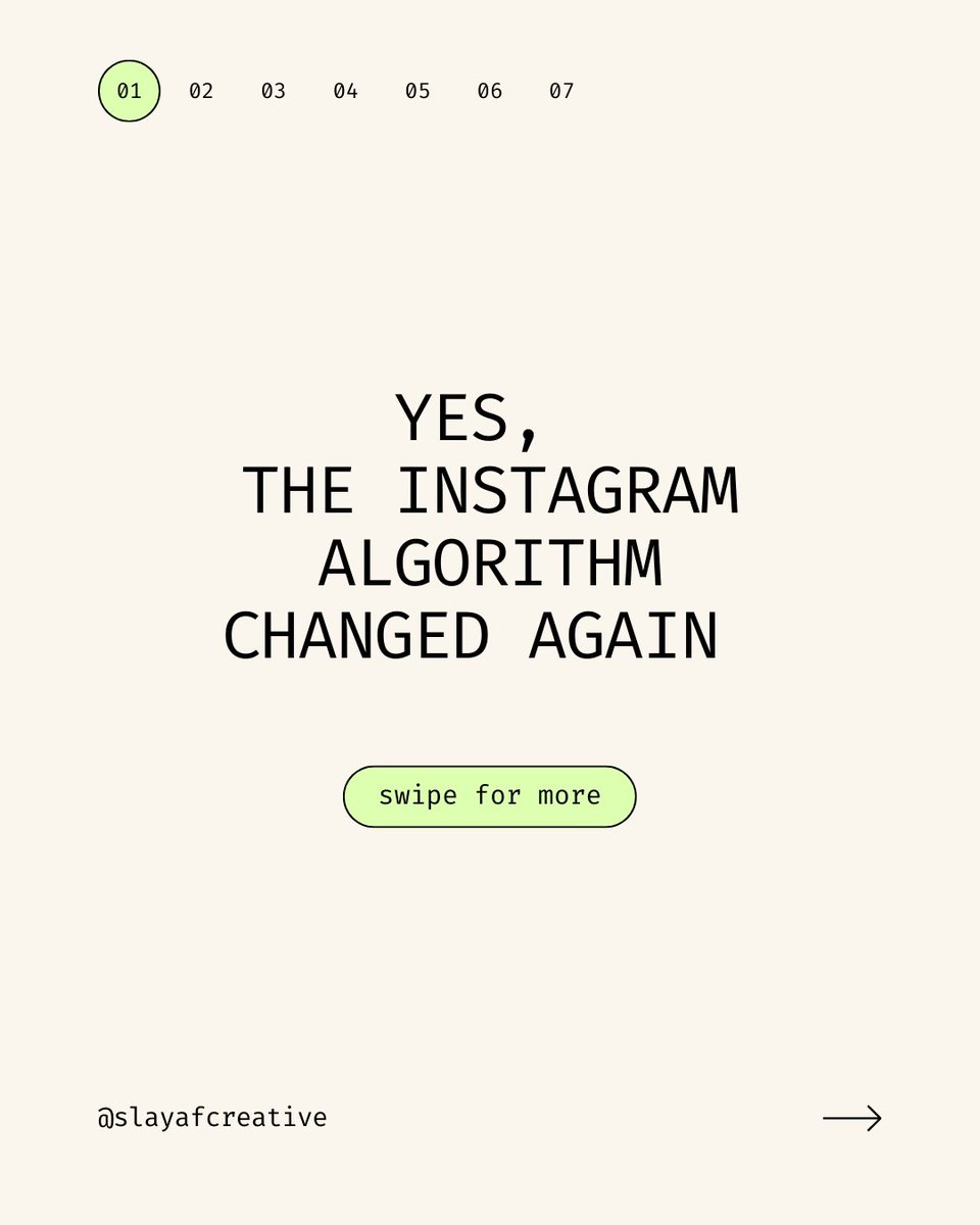 slayafcreative's tweet image. Embrace the winds of change as Instagram's algorithm evolves. 
💭 Understanding how the algorithm works can help you optimize your content strategy and increase your reach and engagement on the platform. Source: @latermedia
#Algorithm #InstagramAlgorithm #SocialMediaAlgorithm