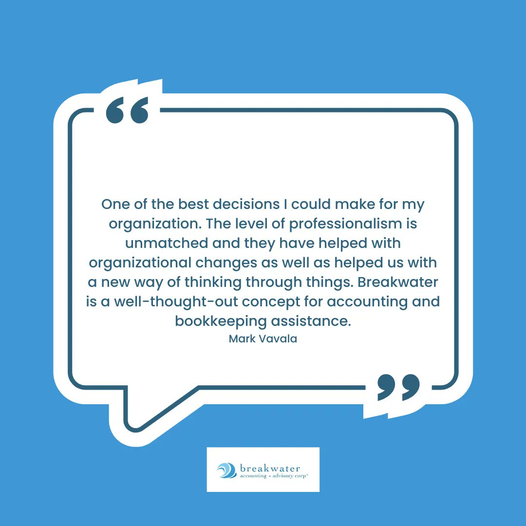 #teambreakwater loves to help our clients find a path to working smarter not harder. Delaware State Bar Association has been a pleasure to work with and streamline processes for, what can the right outsourced accountants do for your business or nonprofit organization?