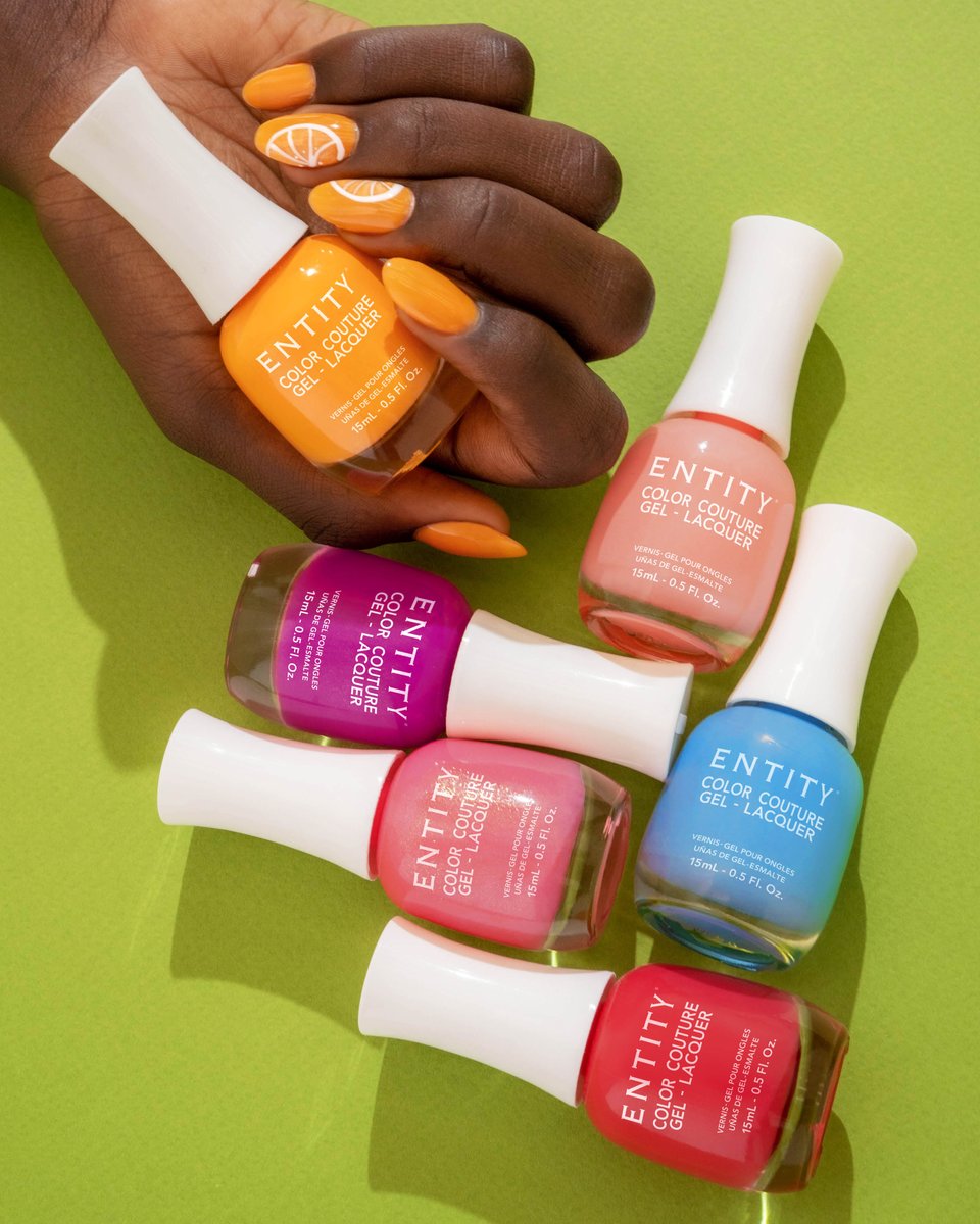 Which shades are your clients choosing today from our So Fresh Summer collection for #NationalNailPolishDay? 🍓🍑🍋🥝