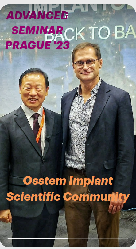 stomatolog_lodz's tweet photo. Sympozjum prowadzone przez jednego z najbardziej doświadczonych implantologów na świecie, doktora Yong-Seok Cho, który dzielił się swoimi doświadczeniami podczas Osstem Implant Scientific Community Advanced Seminar w Pradze. Na zdjęciu z doktorem Jarosławem Cynkierem.
#osstem https://t.co/46MfFWEsQA