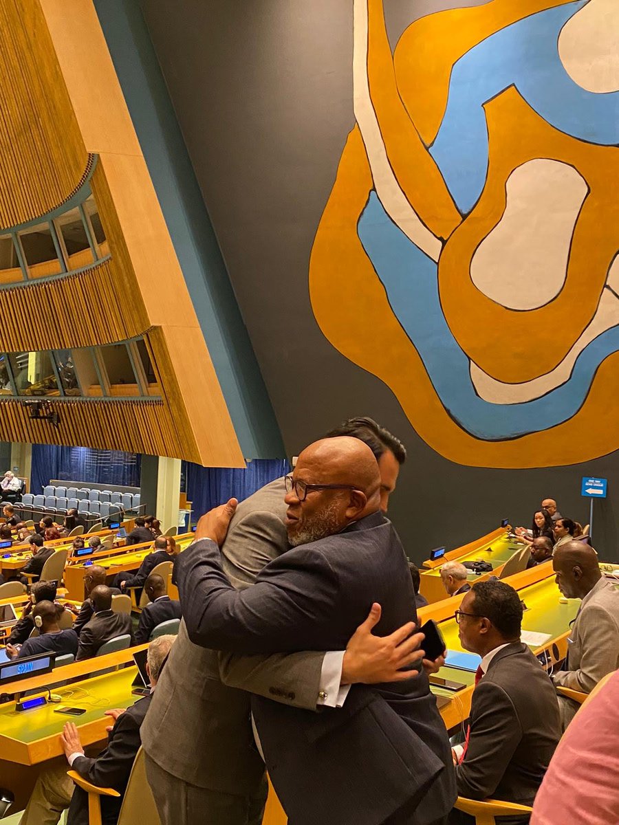 Warmest congratulation to #HEMrDennisFrancis of @TTUNMission on his election as the 78th President of the #UNGA