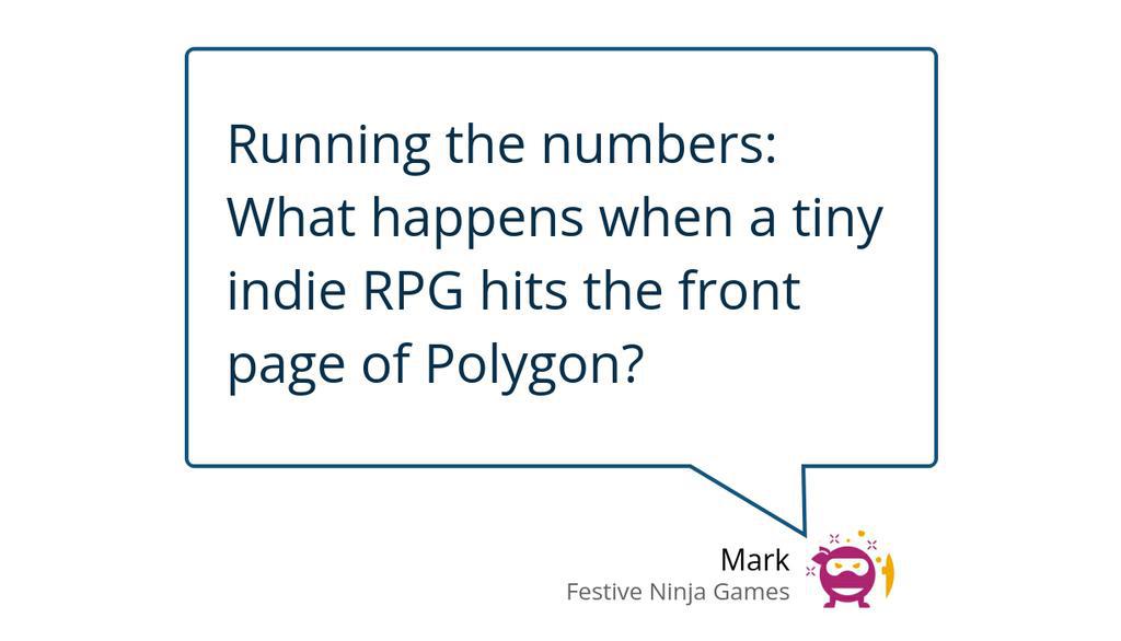 At the same time Illustrations from my game were the first two pieces of art for the article, and was the graphic presented on the Polygon home page.

Read more 👉 lttr.ai/ACYCw

#ttrpg