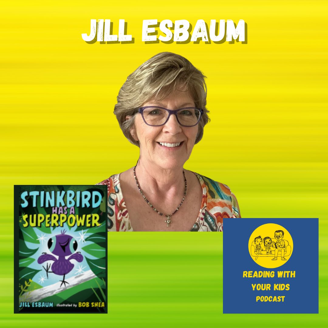 Are You Looking For A Fun Read That Will Ignite Your Kids' Interest In #Nature? Be sure to listen to Jill Esbaum on the #ReadingWithYourKids #Podcast to celebrate her hilarious new book and the Amazonian Stinkbird! #Amazon #Reading  #Family @JEsbaum @jedliemagic