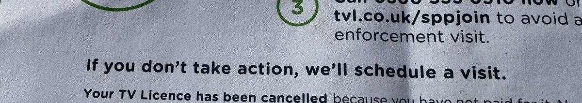 Jacqlocke's tweet photo. My mum aged 79 has a TV licence she gets letters addressed to previous occupant they’re getting aggressive, who should we expect, the Mitchell brothers? Recently widowed she has had the wits scared out of her. I think you @tvlicensing need to update  records and adapt your tone. https://t.co/CeNOrhoqGT