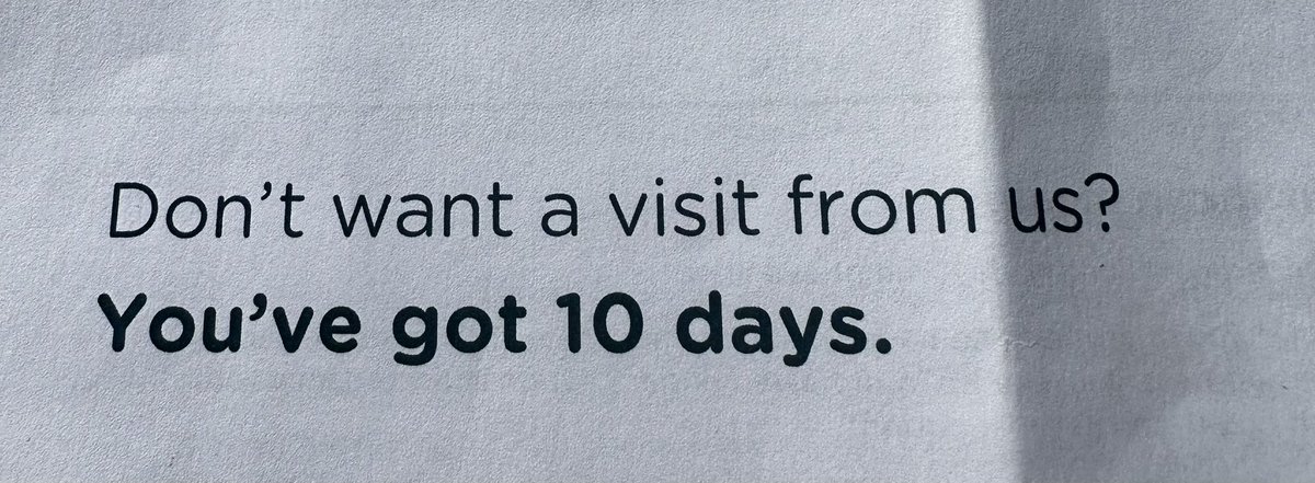 Jacqlocke's tweet photo. My mum aged 79 has a TV licence she gets letters addressed to previous occupant they’re getting aggressive, who should we expect, the Mitchell brothers? Recently widowed she has had the wits scared out of her. I think you @tvlicensing need to update  records and adapt your tone. https://t.co/CeNOrhoqGT