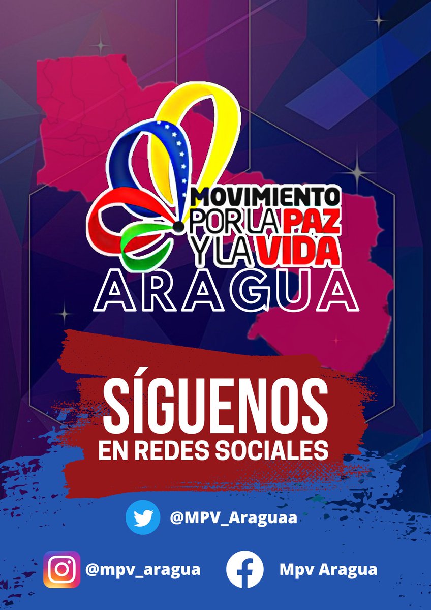 Te invitamos a seguir nuestras redes sociales.
@NicolasMaduro
@vargas_mimou
@Aimara_aguilarr
@fundacion_mpv
#IntegraciónEnLaDiversidad