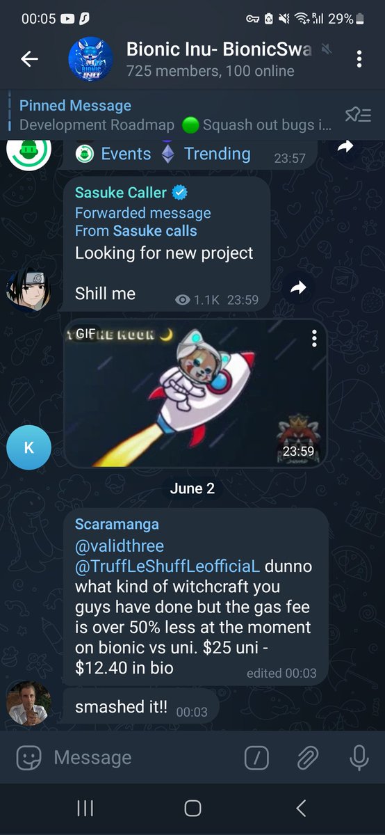 Don't know who needs to hear this but bioswap.io is currently 50% less gas fees than uni and only a 45k mc ..... tell me you're 'early' without telling me.... buy $BIONIC 
dextools.io/app/en/ether/p…