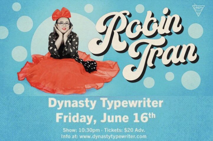 Happy Pride! Support a GAY QUEER LESBIAN TRANS (etc.) by going to my headlining show at Dynasty Typewriter 6/16 at 10:30! #Pride #PrideMonth #HappyPride 

Tickets: dynastytypewriter.com/events-calenda…