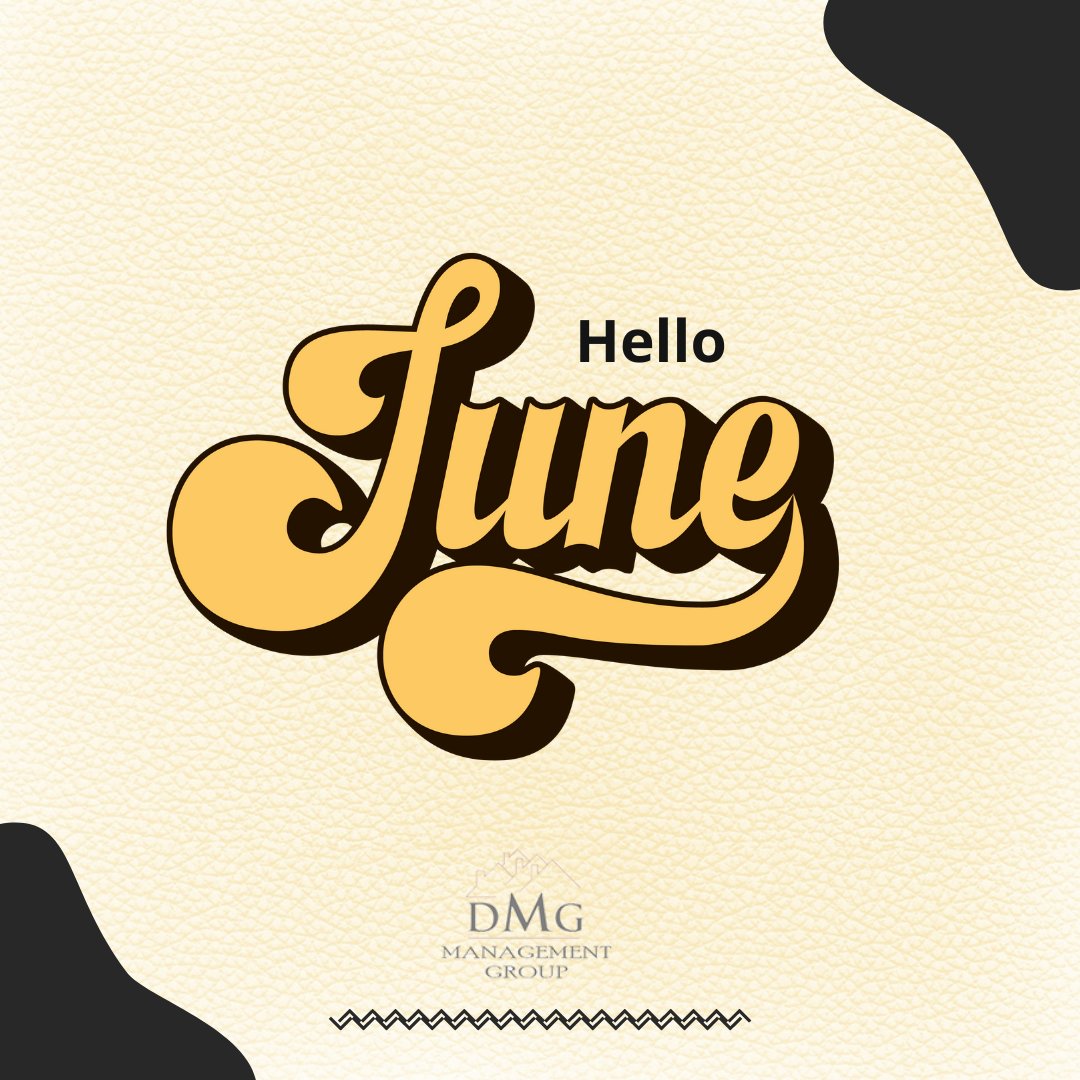 Here's to a fun and memorable June! 🌸☀️🌼