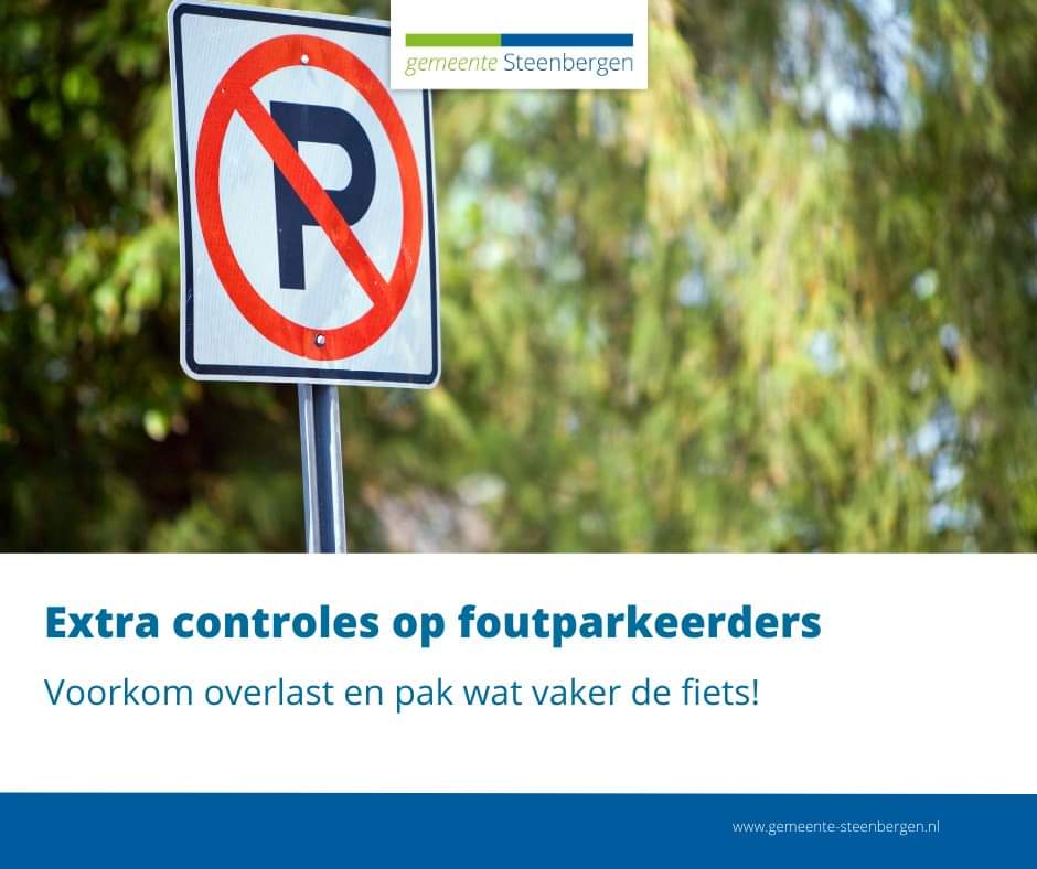 ogenindewijk's tweet photo. De komende tijd extra controles op foutgeparkeerde auto’s. Reden hiervoor is de parkeeroverlast bij veel inwoners in de kernen van de gemeente Steenbergen. Dat blijkt uit cijfers van de gemeente en uit de hoeveelheid meldingen die hierover binnenkomen. Een bekeuring kost 100 euro https://t.co/70Ym9qe7jA