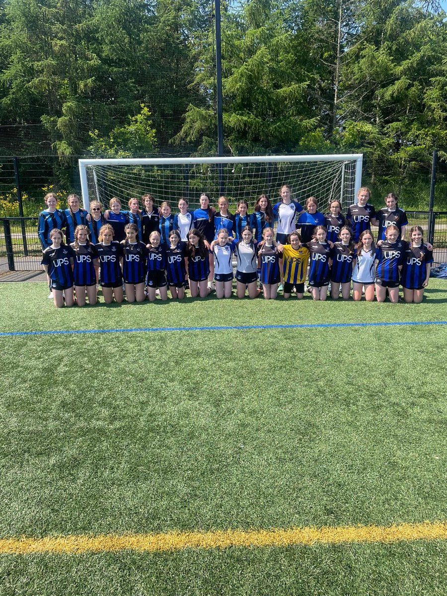 OLSPCKPE's tweet image. Well done to our 33 Years 8-11 students at the Electric Ireland Super Schools event at Valley Leisure Centre today. Our year 8/9 team lost out in a tough semi final after great performances in their group. @NISchoolsFA #teamknock 💙🖤