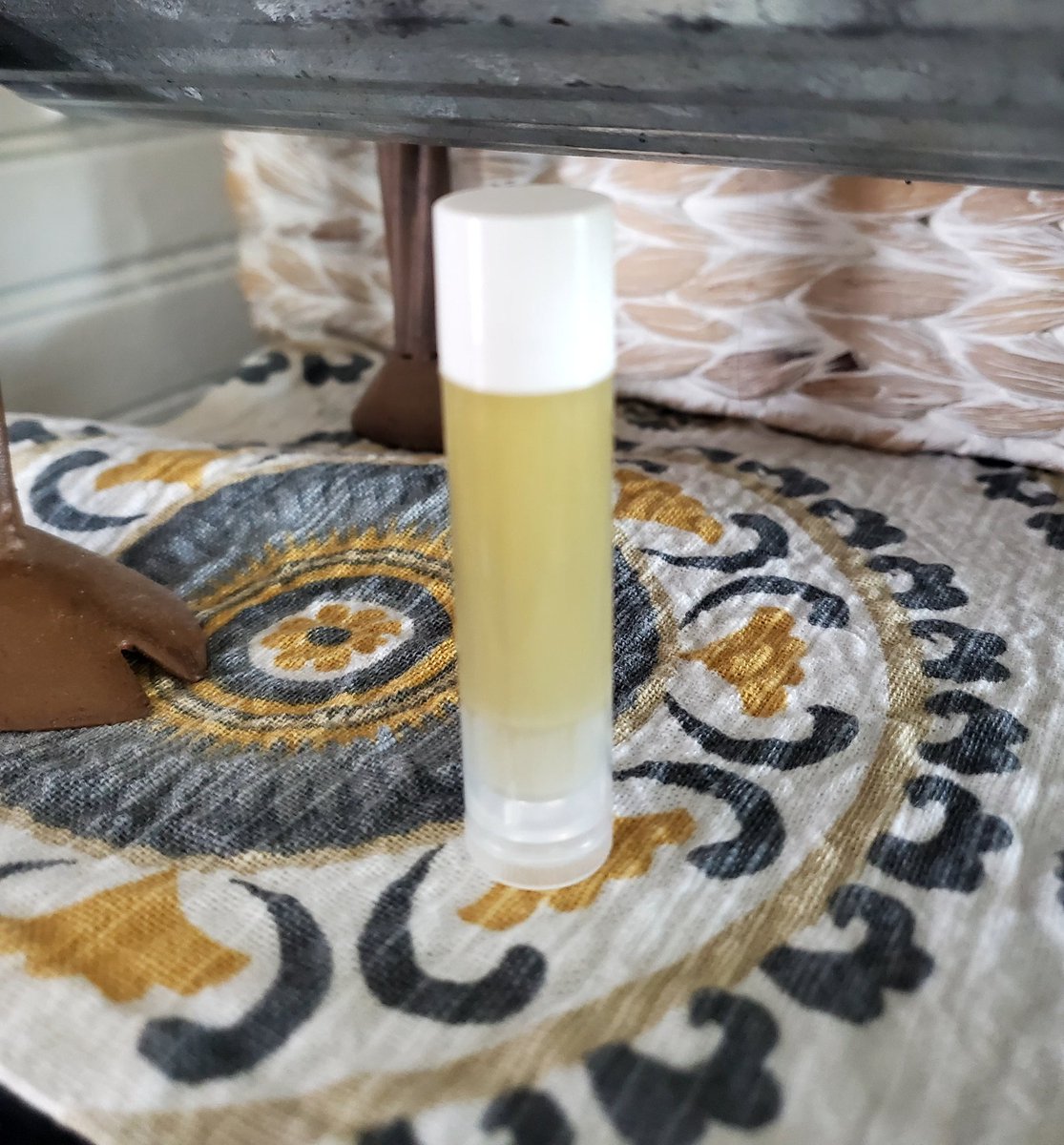 I made some bug bite sticks.
These have plantain, lemon balm, purple dead nettle, bentonite clay, olive oil, beeswax, and bentonite clay. 
Both of the girls have the worst reaction to mosquito bites. The chapstick tubes will make for easier application.
