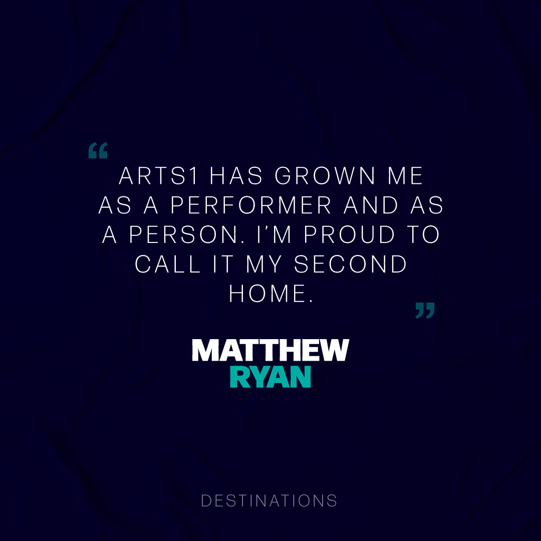 Destinations   |    Matthew Ryan

Matthew graduates from our Musical Theatre BTEC this year and in September will go on to study at The Urdang on their BA (Hons) in Professional Dance and Musical Theatre.