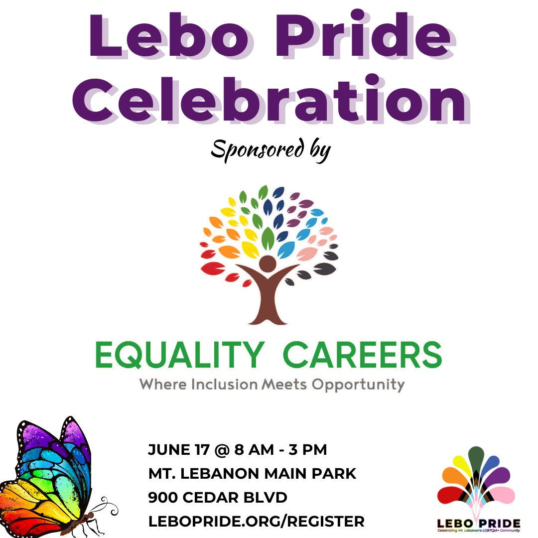 LeboPrideOrg's tweet image. Thank you Equality Careers for sponsoring this year's annual #LeboPrideCelebration