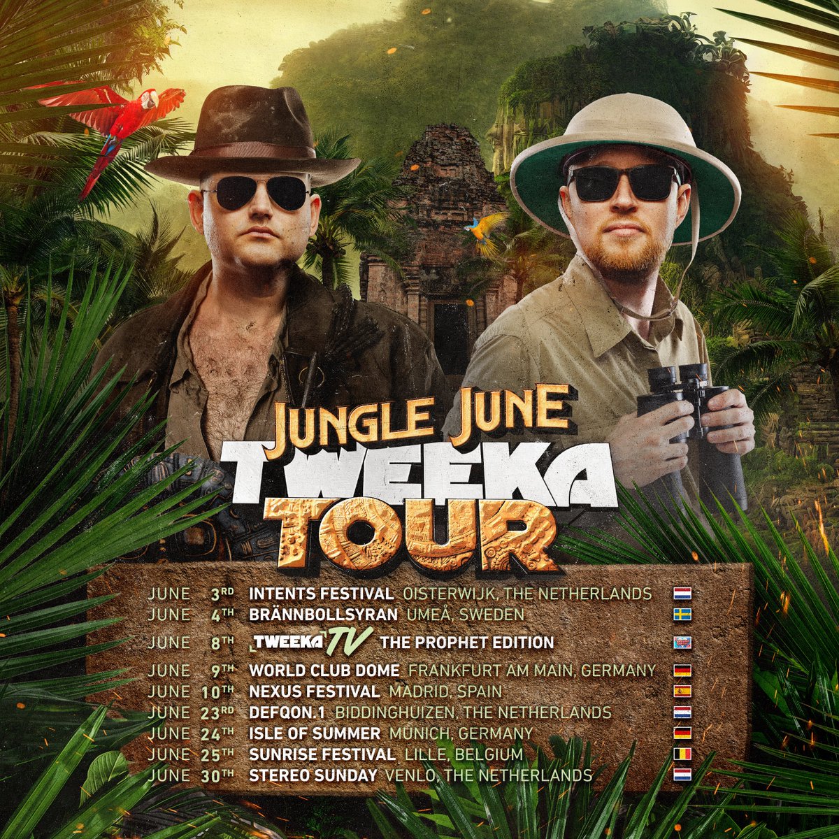 DaTweekaz's tweet photo. JUNGLE JUNE! 🦁 Where do we party together? https://t.co/lCng3xXqQM