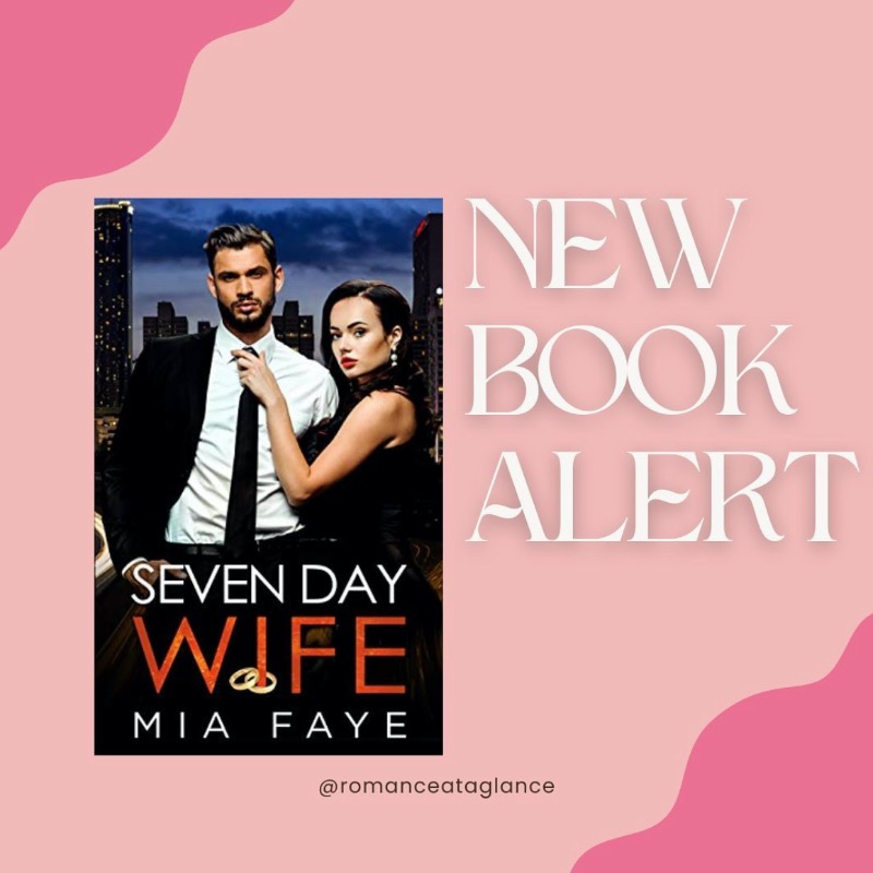 I’m in a whirlwind of mixed emotions – he’s my boss for heaven’s sake! On the other hand, his ex-wife seems to be a total psycho, so I agree to help him out.
Seven days should be no problem, right?

amazon.com/Seven-Day-Wife…