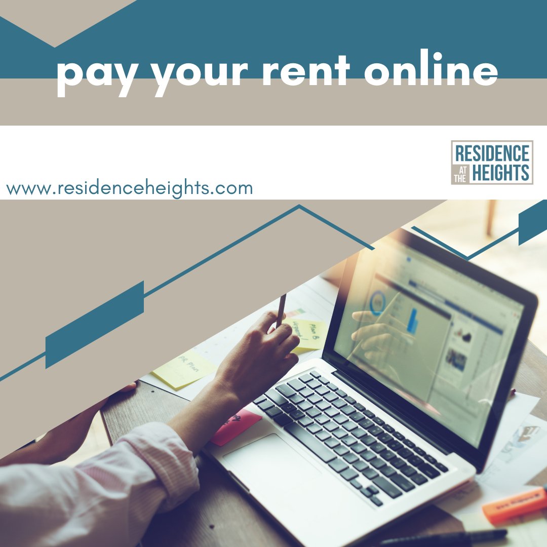 Residence at the Heights made paying your rent super easy. Just visit our website and click the pay your rent button. Please send us a message if you need any help. 🙂

📌residenceheights.com

#payyourrentonline
#onlinetransactions
#onlinepayments
#residenceattheheights