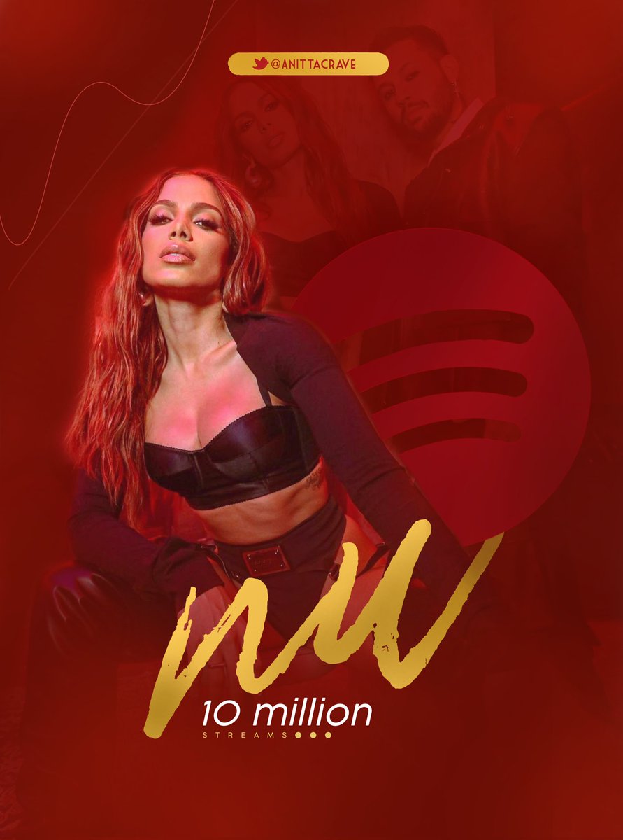 Anitta & HITMAKER's 'Nu' has surpassed 10 million streams on Spotify.