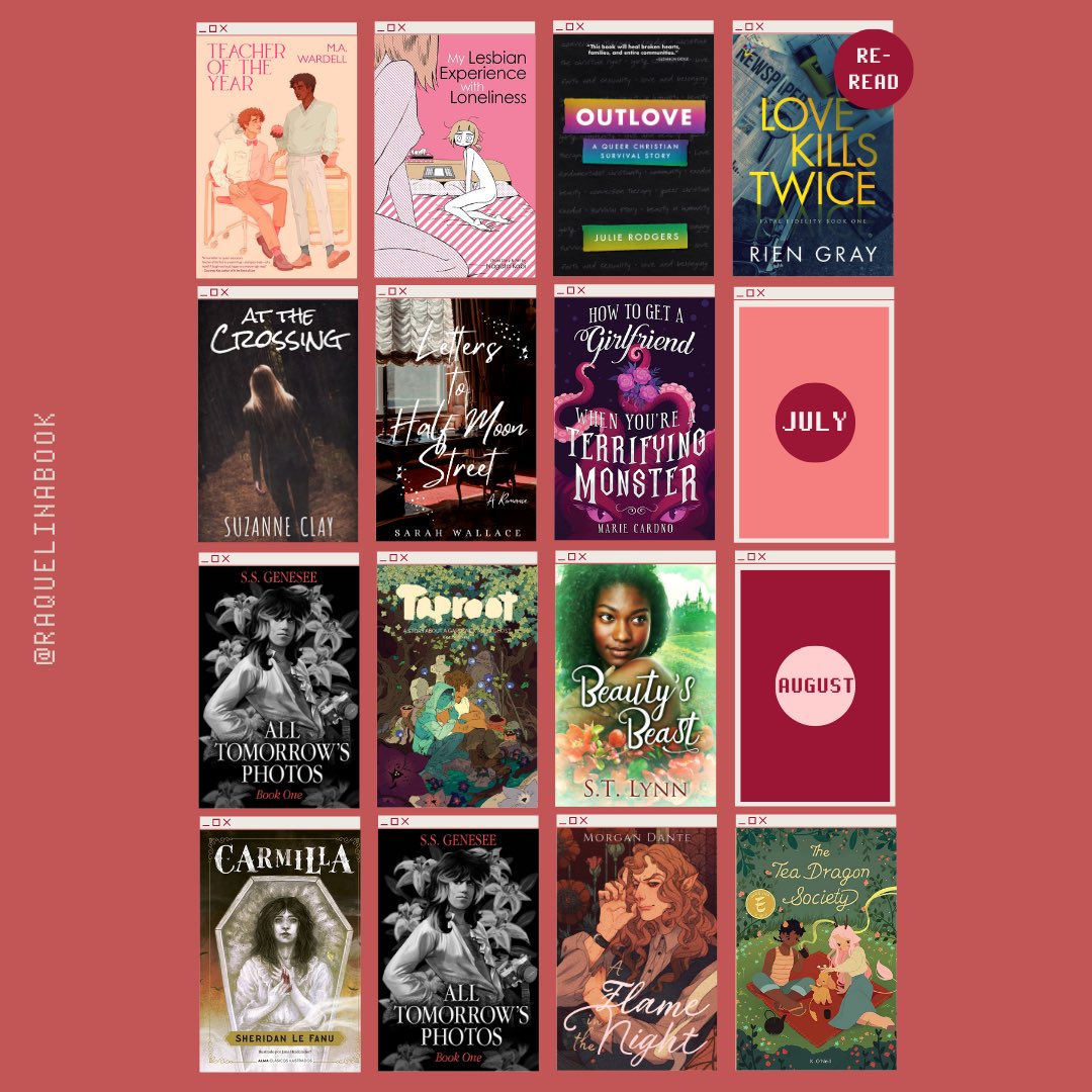 Starting my #MMSummerOfPride thread 💖 

I have a lot of hopefuls and I’m sure this list will change as I find new recs, but this is my tentative tbr 💖