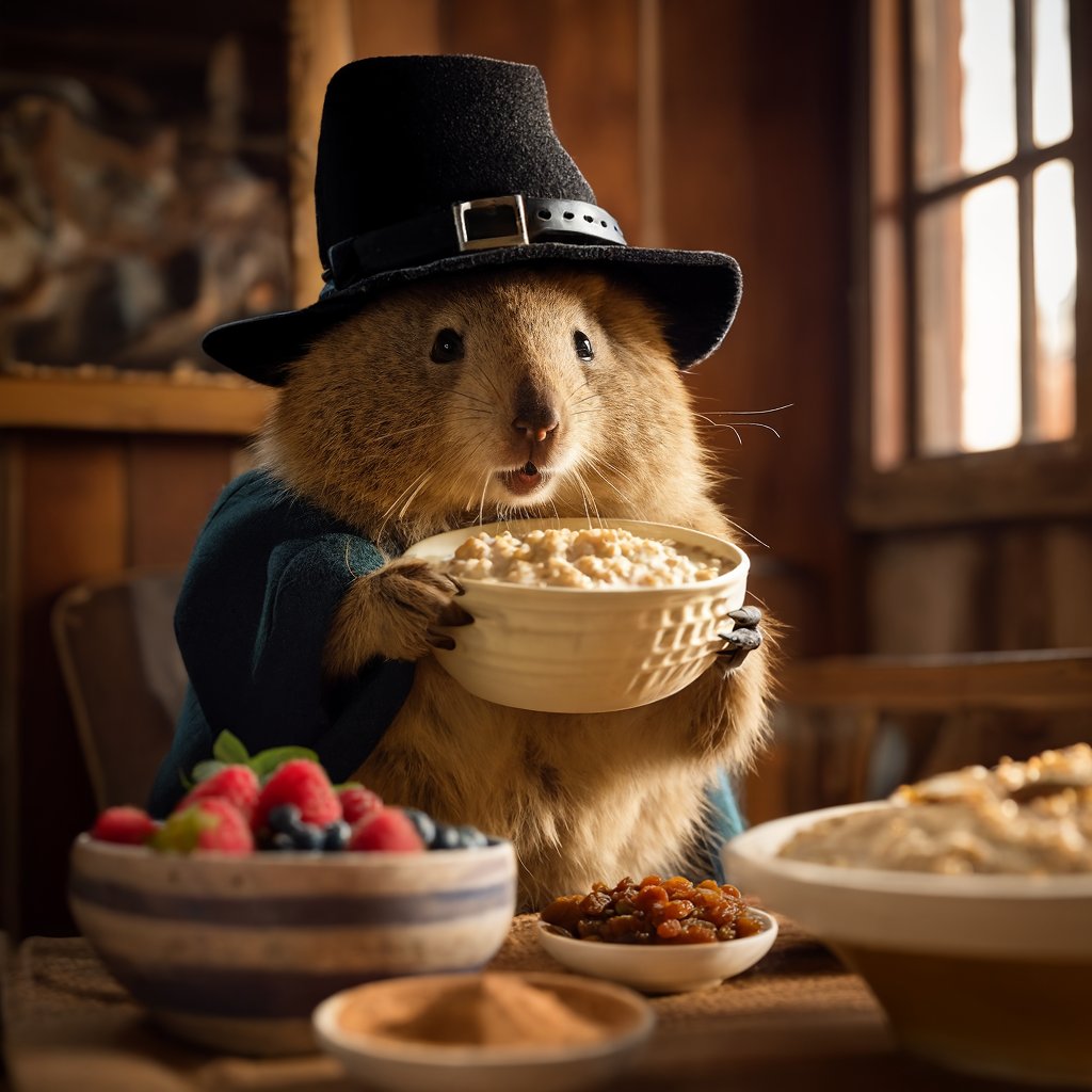 Quokka Oats - 

Quokka-approved oats for the win! 🦘🥣 #QuakerOats

Made with MJ, SD, and DD
#ai #aiart #aiartist #aiartoftheday #aiartcommunity  #midjourney #stablediffusion #discodiffusion