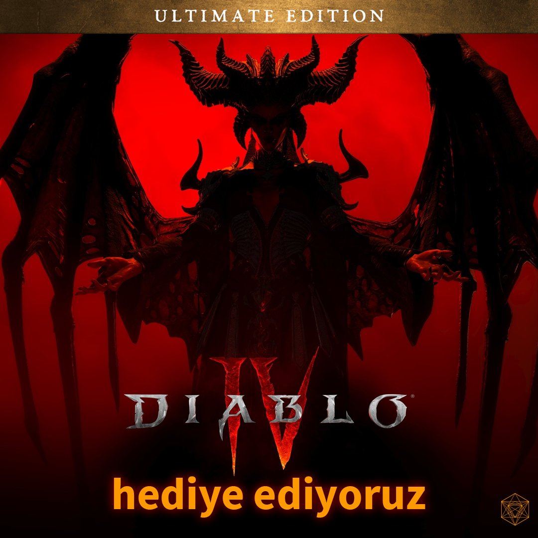 Diablo IV ile cehennemin kapıları yeniden açılıyor. Blizzard ve FRPNET iş birliğiyle 1 kişiye Diablo IV Ultimate Edition (PC) hediye ediyoruz. YAPILACAKLAR: 1) @frpnet hesabını takip edin. 2) Bu gönderiyi Retweet edin ve beğenin. Son tarih: 3 Haziran 2023 - 23:59 #DiabloIV