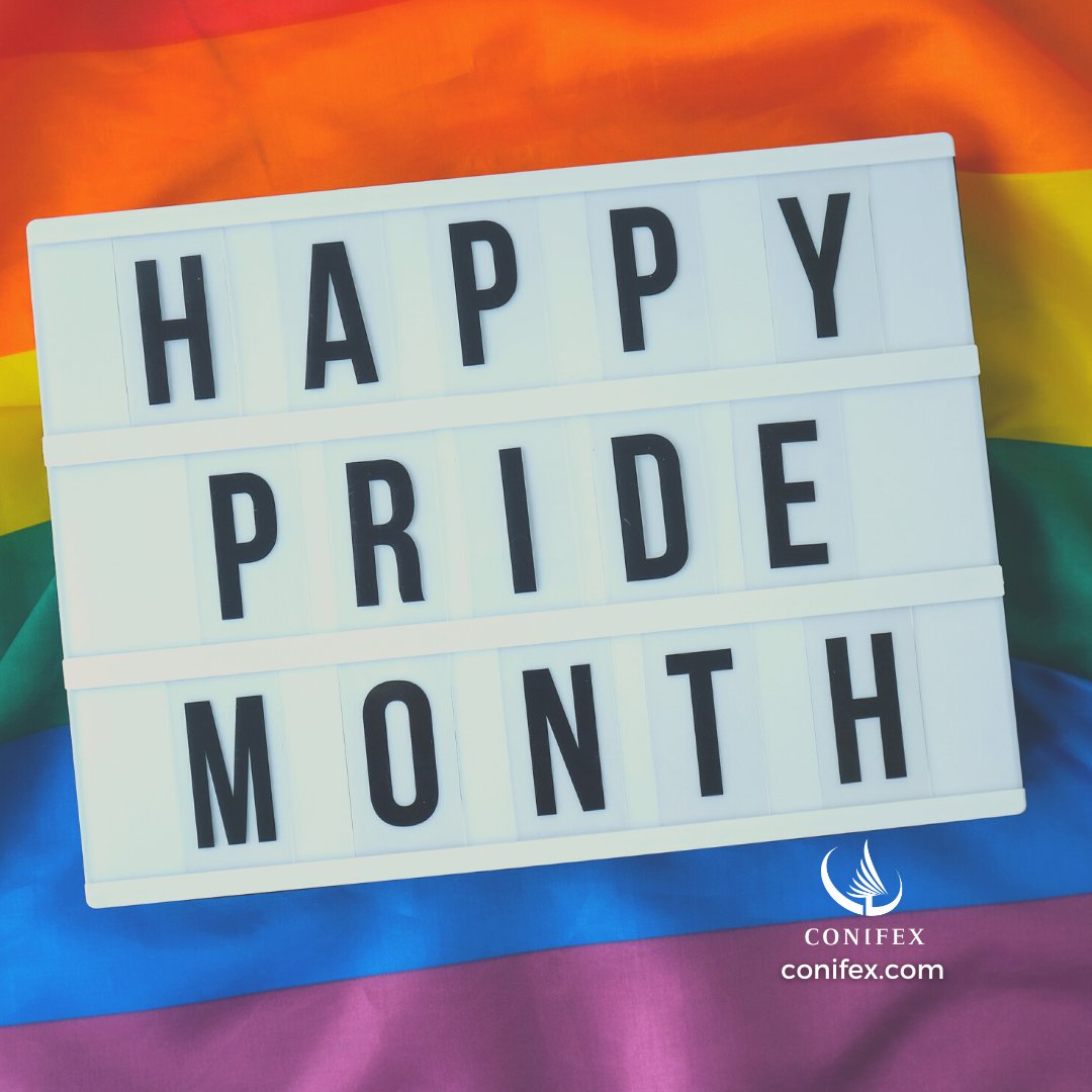 June is Pride Month, dedicated to 2SLGBTQIA+ pride. <a href="/Conifex_BC/">Conifex</a> is committed to workplace diversity, fostering a culture of inclusion, and creating a safe work environment free from discrimination, harassment, and bullying.
#WeAreConifex