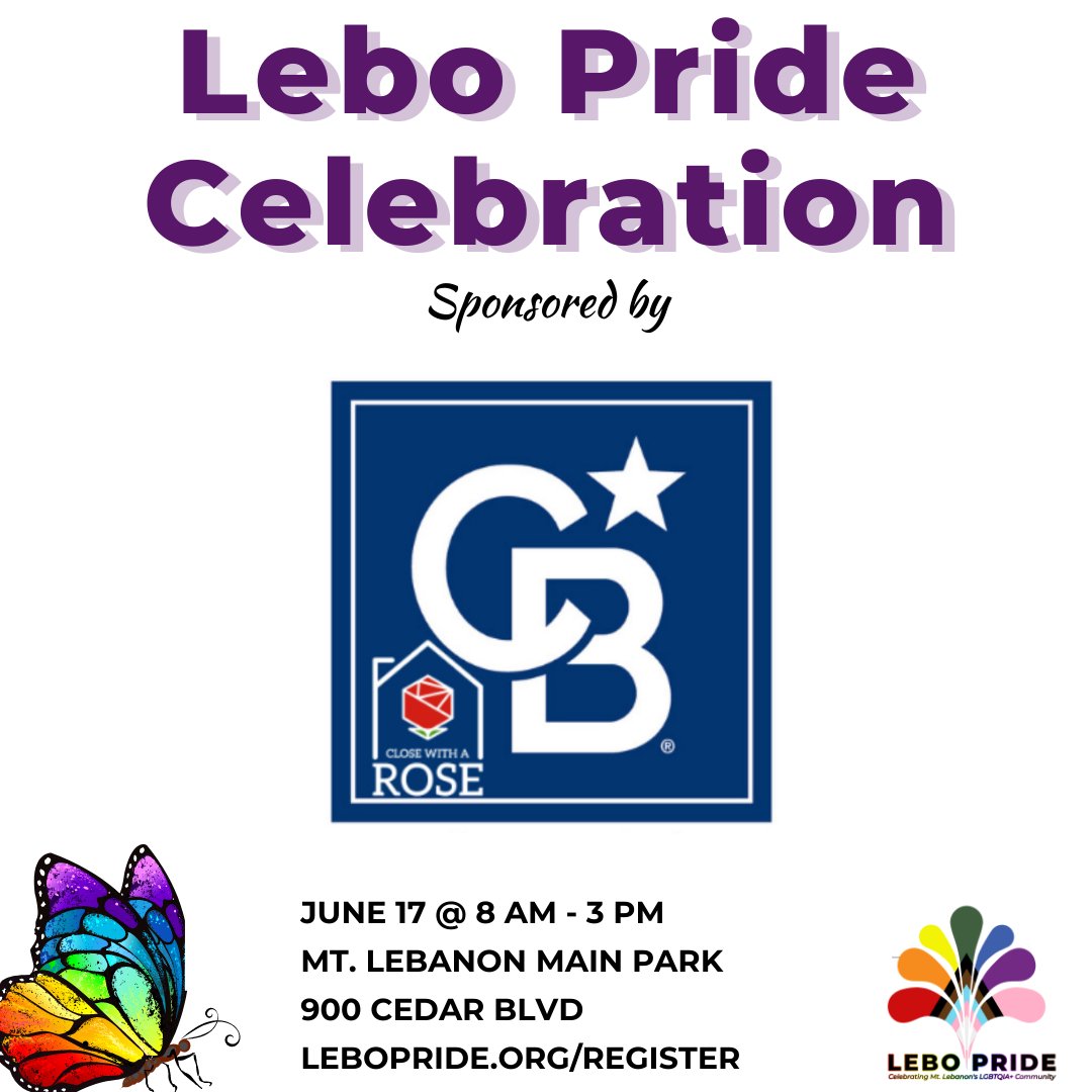 LeboPrideOrg's tweet image. Thank you Valérie Rose, Realtor with Coldwell Banker - Close with a Rose for sponsoring this year's annual #LeboPrideCelebration