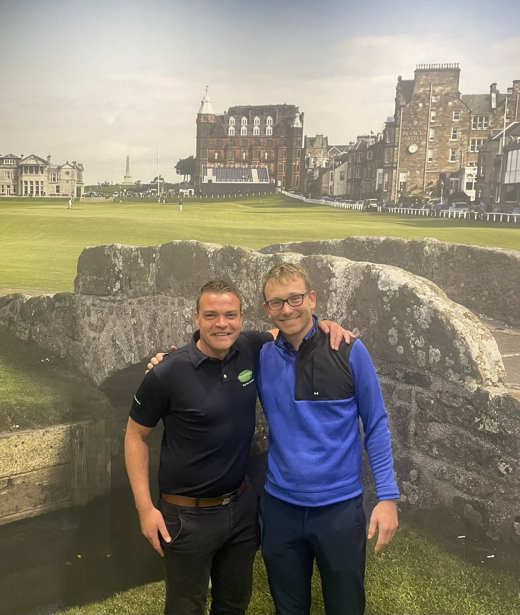 Today, I got to say goodbye and good luck to @BRGolf26 He has always given his business and @ForemostGolf everything. Delighted his career continues to grow with an excellent opportunity @TaylorMadeGolf Go get it Pro #topman #newventures #foremostgolf #taylormadegolf