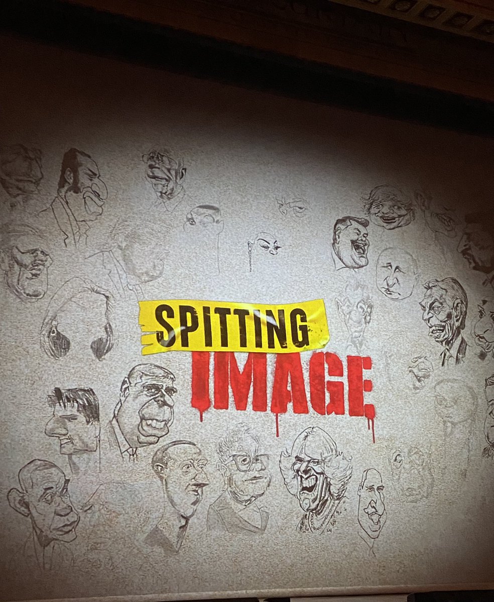 Amazing and intricate visual effects are used in the set design <a href="/SpittingImage/">Spitting Image</a> <a href="/Phoenix_Ldn/">Phoenix Theatre</a> The puppets are super impressive! In your face fun! Songs &amp; Wow dancing!  5⭐️for the hardworking cast/puppeteers!
