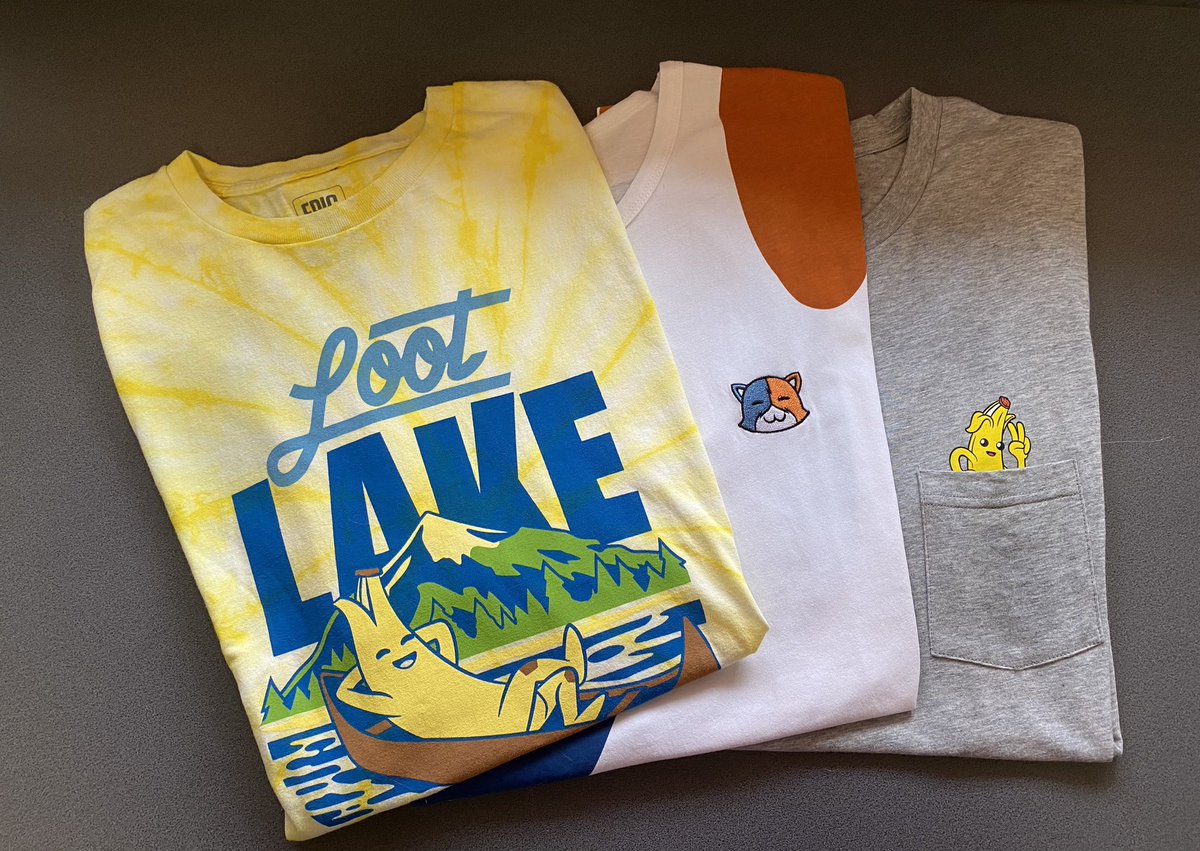 I just got this AMAZING surprise!😍

Thank you so much <a href="/FortniteDE/">FortniteDE</a> for these beautiful shirts! ❤️

#EpicPartner #Fortnite