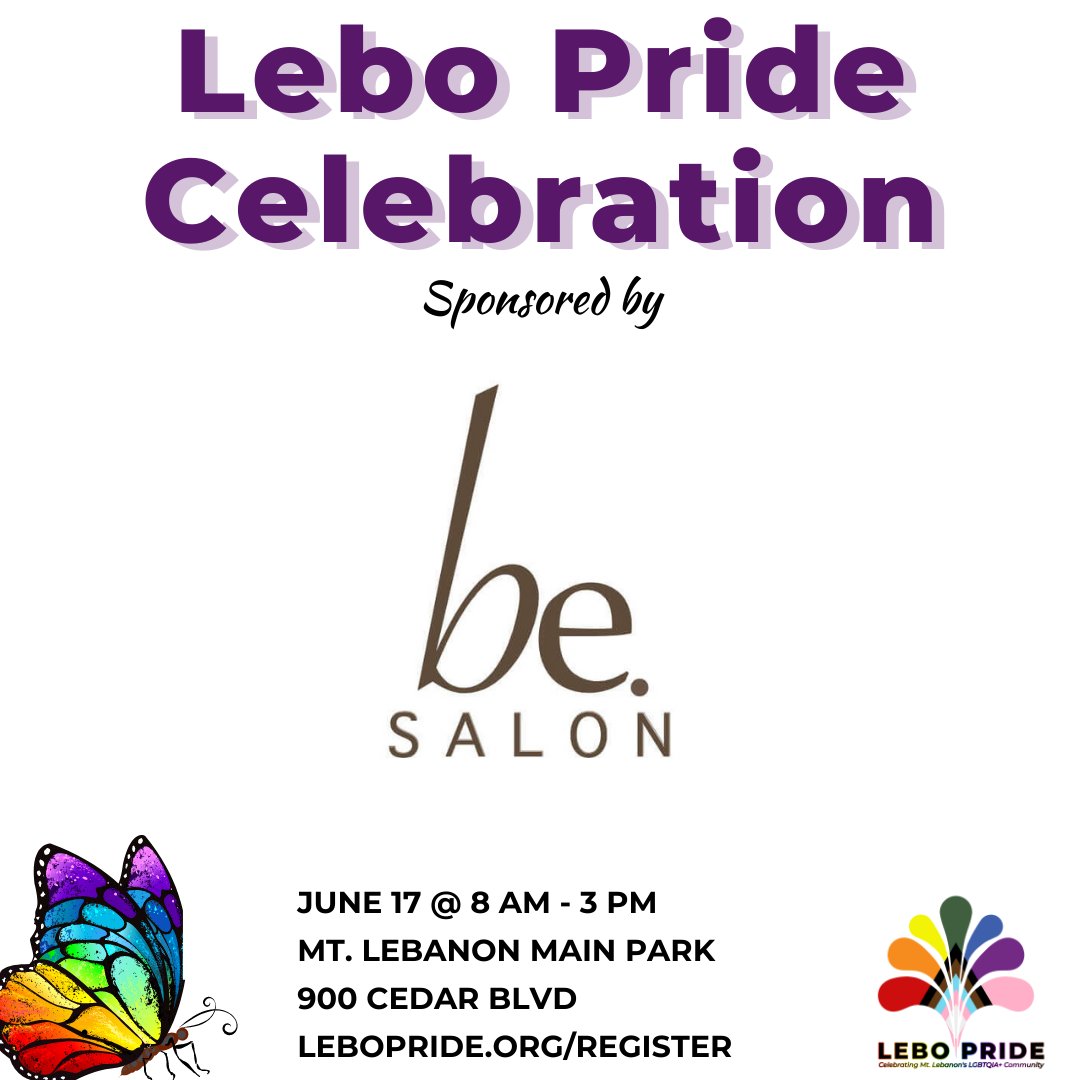 LeboPrideOrg's tweet image. Thank you be. Salon for sponsoring this year's annual #LeboPrideCelebration