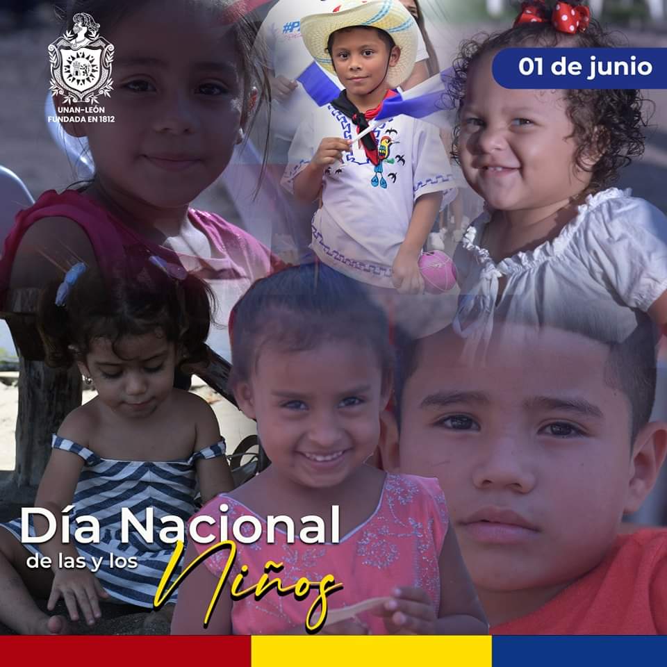 Nicaragua libre y soberana, ¡Felíz Día del niño y la niña! #JunioEnVictorias #LeonRevolucion