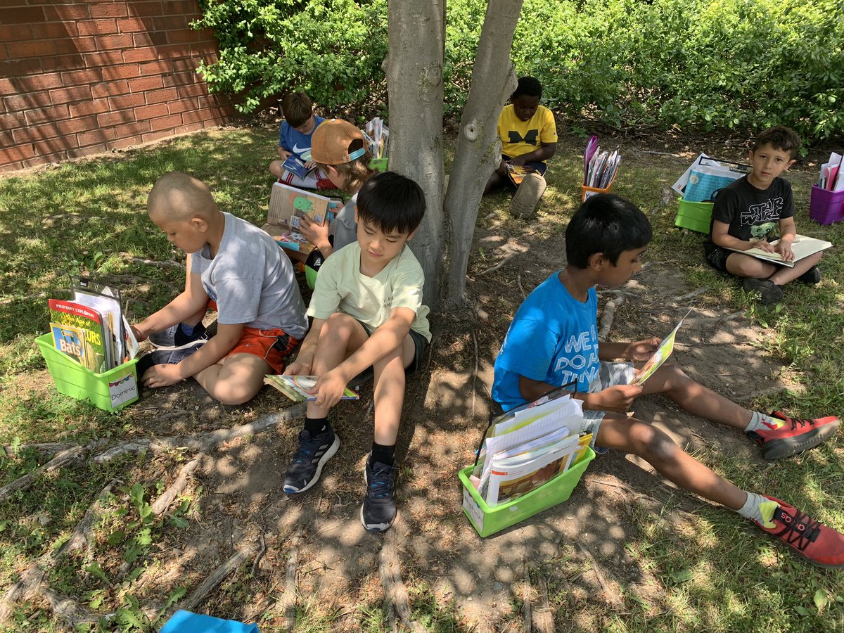 Y4HardyFirst's tweet image. O is for Outside Reading!